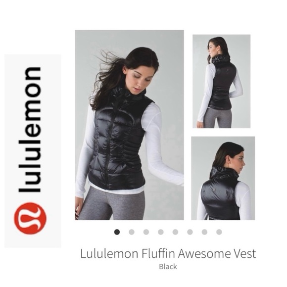 lululemon athletica Jackets & Blazers - Lululemon black vest (shine)